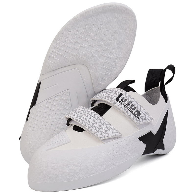 LUFU Rock climbing shoes for beginners White